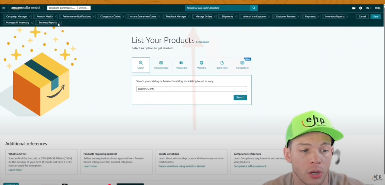 EHP Consulting Amazon PPC expert sponsored ads Amazon advertising campaigns Seller account tips