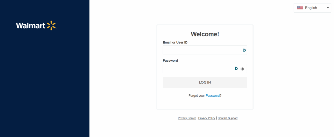 dashboard login settings gear icon partner profile seller center tools options menu EHP Consulting
