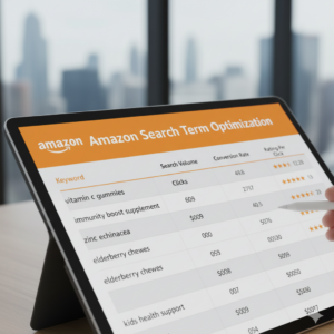 Amazon Search Term Optimization (Upto 10 ASINS)