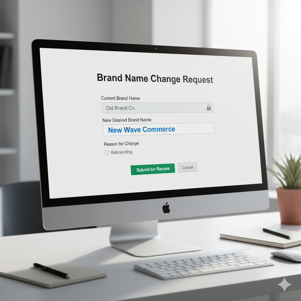 Brand Name Change (11-30 ASINS)