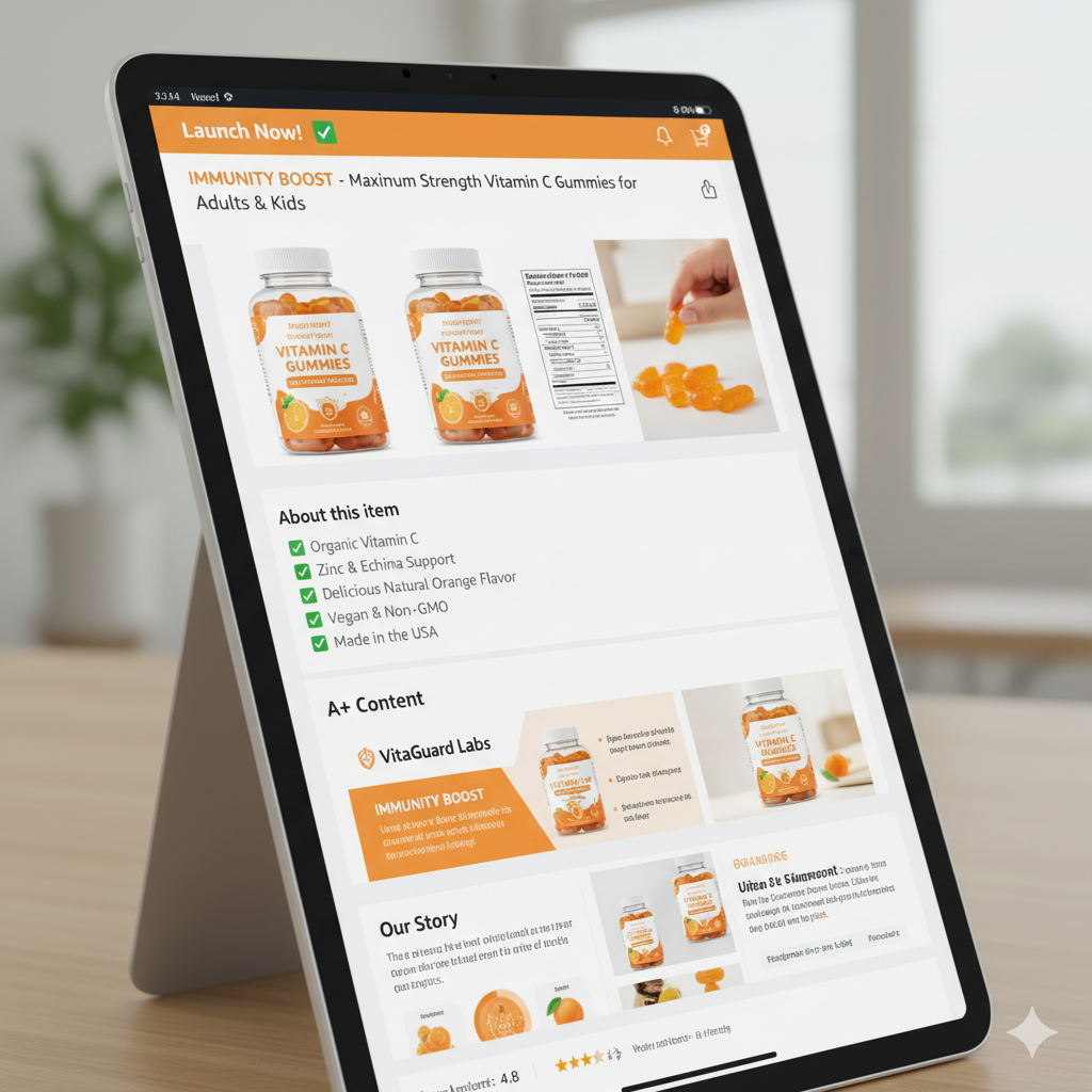 Full Product Launch/Optimization (Per ASINS)
