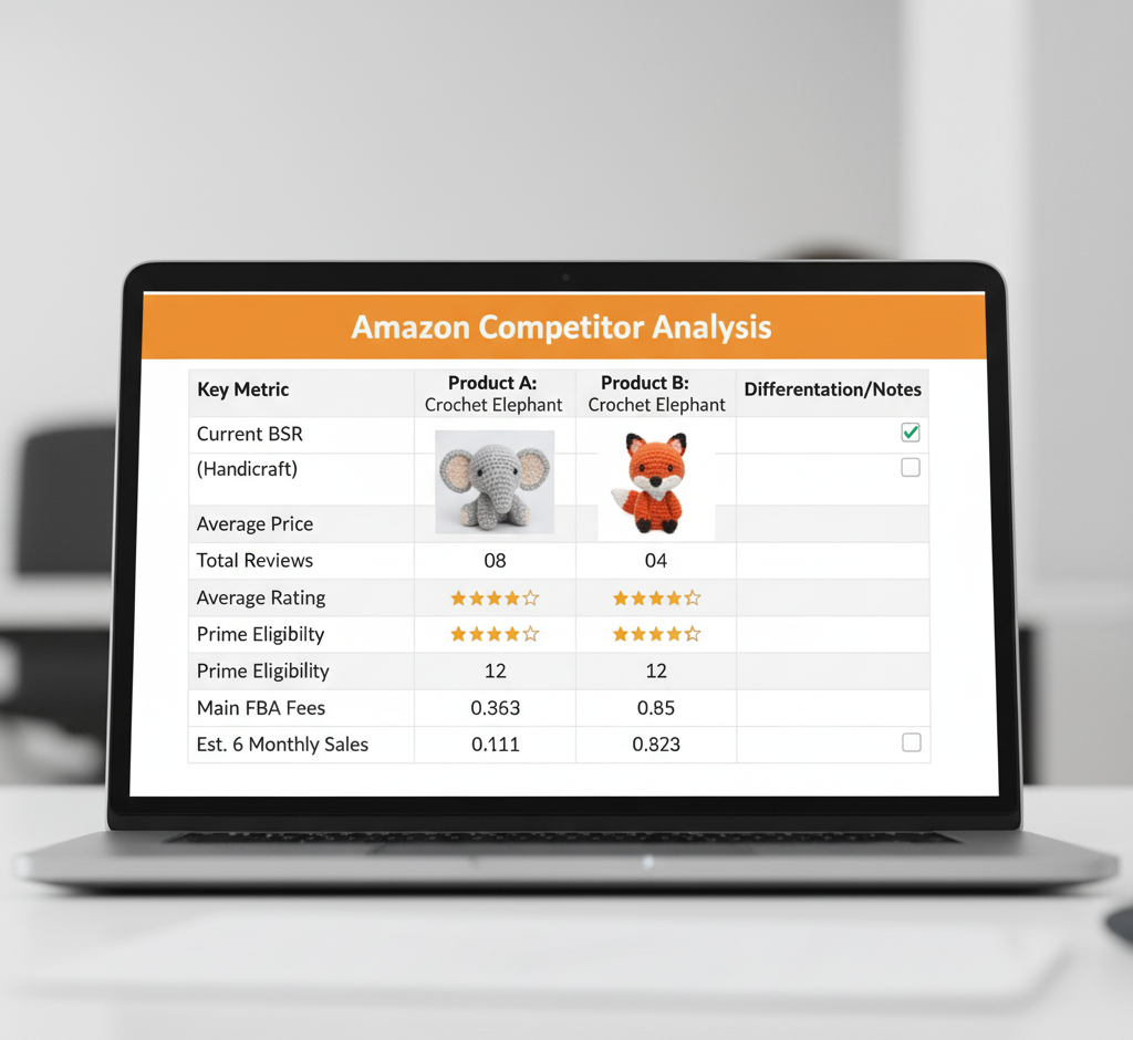 Competitor Analysis (Upto 5 ASINS)