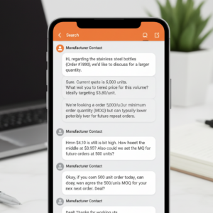 Negotiating with Manufacturer (Per Product)