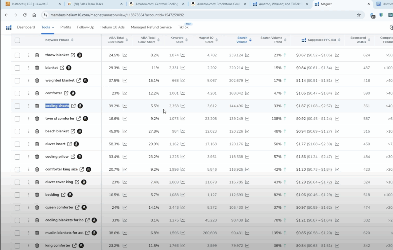 Helium 10 Magnet guide, Amazon keyword research, high-volume Amazon keywords, Amazon SEO optimization, keyword listing strategy, competitor keyword analysis, Amazon product ranking, increase Amazon sales, Helium 10 tutorial 2025, best Amazon keywords 2025