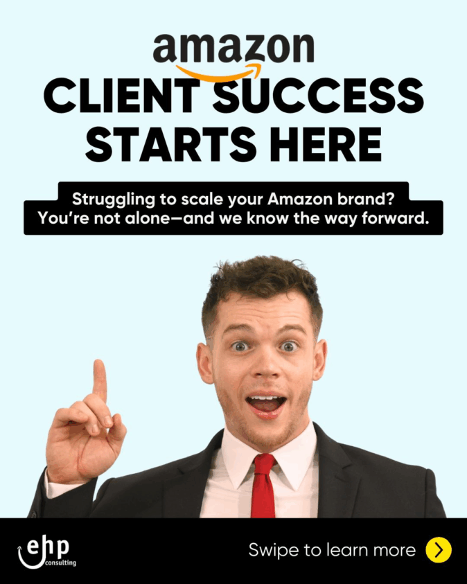 Amazon consultant services Amazon ads expert Amazon counterfeit removal Amazon expert help EHP Consulting