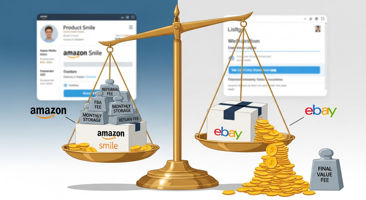 ebay vs amazon seller costs profit margins analysis ehp consulting