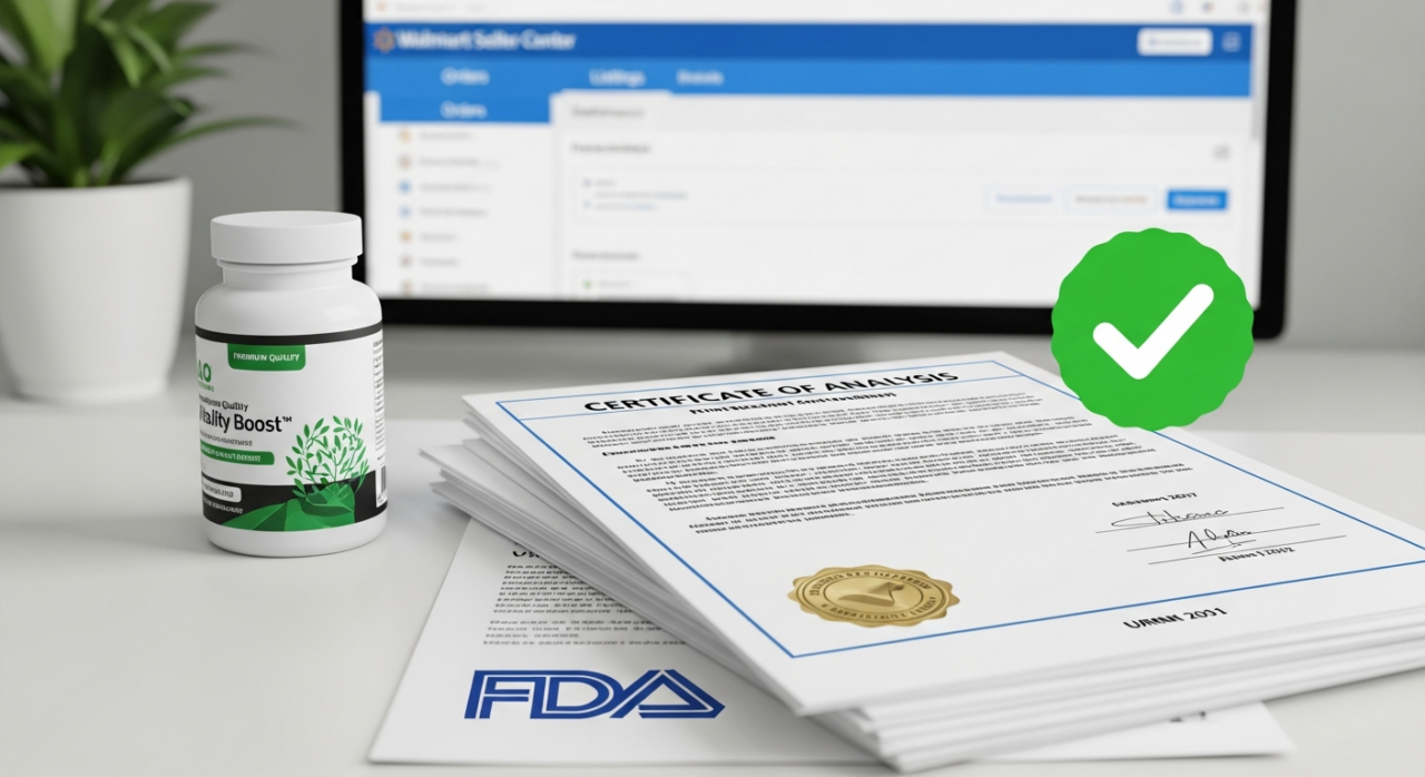 supplement selling walmart onboarding ads expansion ehp consulting