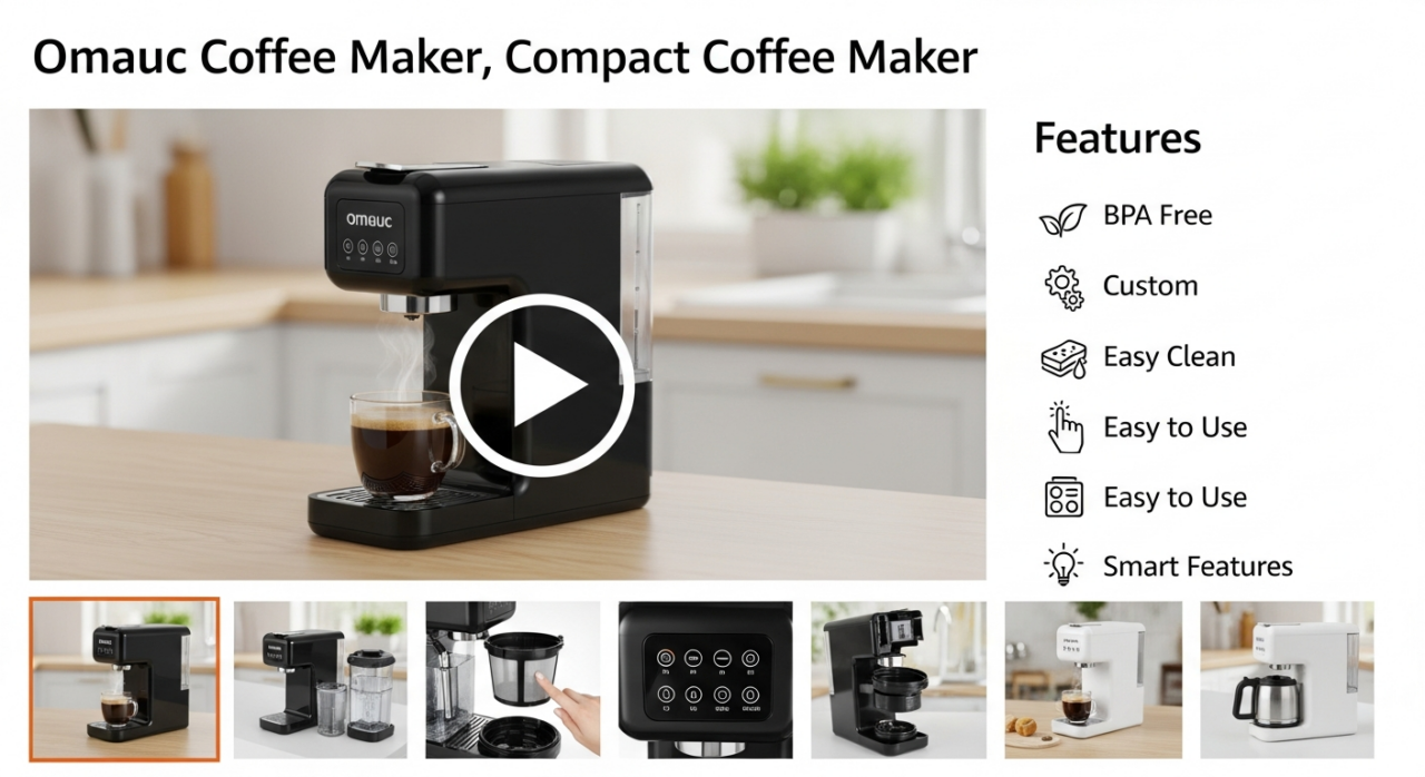 EHP CONSULTING AMAZON listing designer templates mobile responsive professional video carousel branding trust