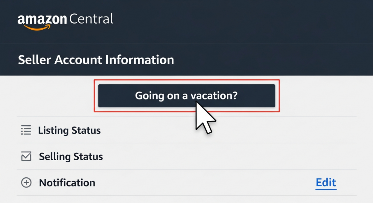 EHP Consulting Amazon seller vacation management temporary hold orders prevent issues
