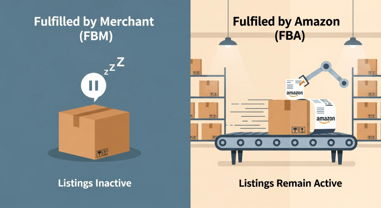 EHP Consulting Amazon Seller Central pause inventory avoid negative feedback during break