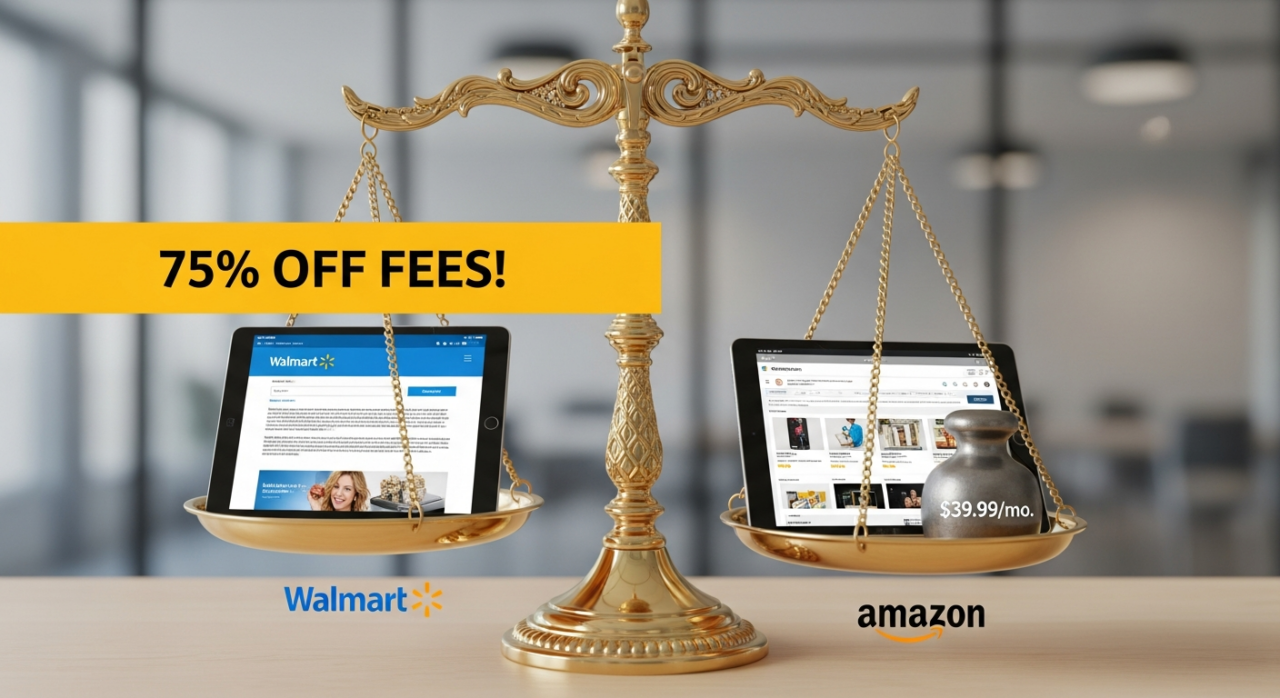 Set 5: Incentives & Optimization EHP CONSULTING WALMART new-seller savings referral fee discounts promotion credits WFS fulfillment credits seller growth onboarding incentives