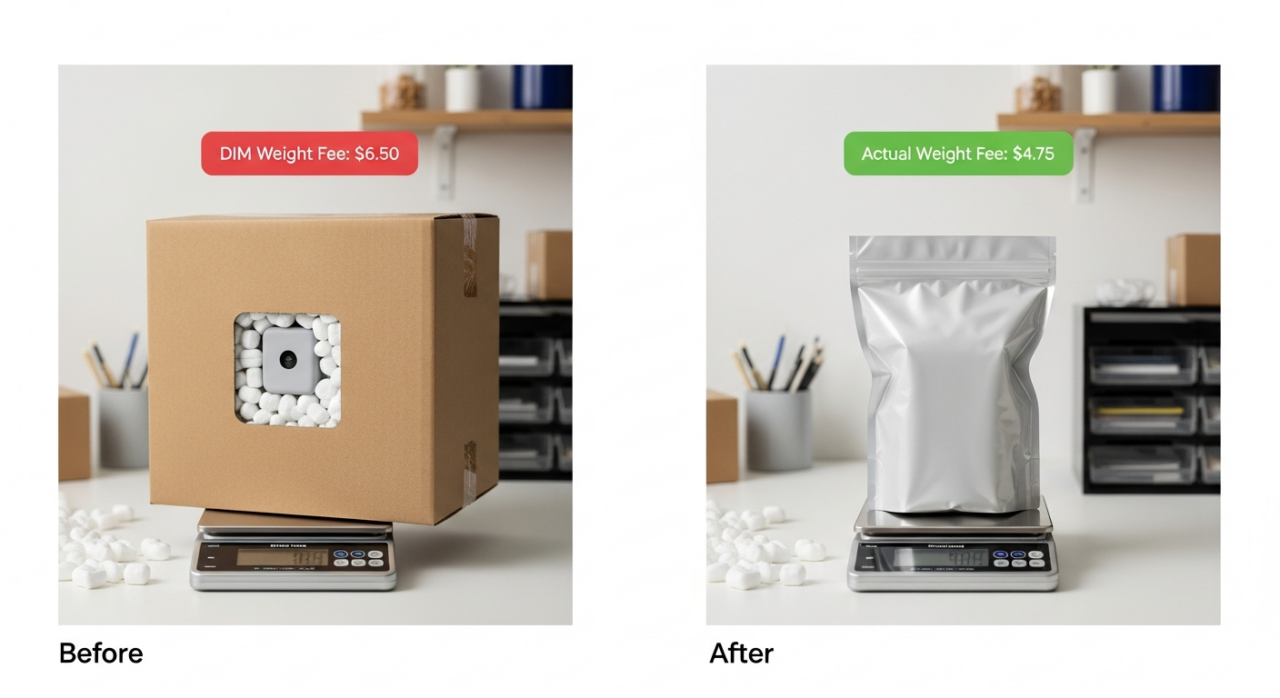 Set 2 EHP CONSULTING AMAZON fulfillment costs dimensional weight packaging optimization guide