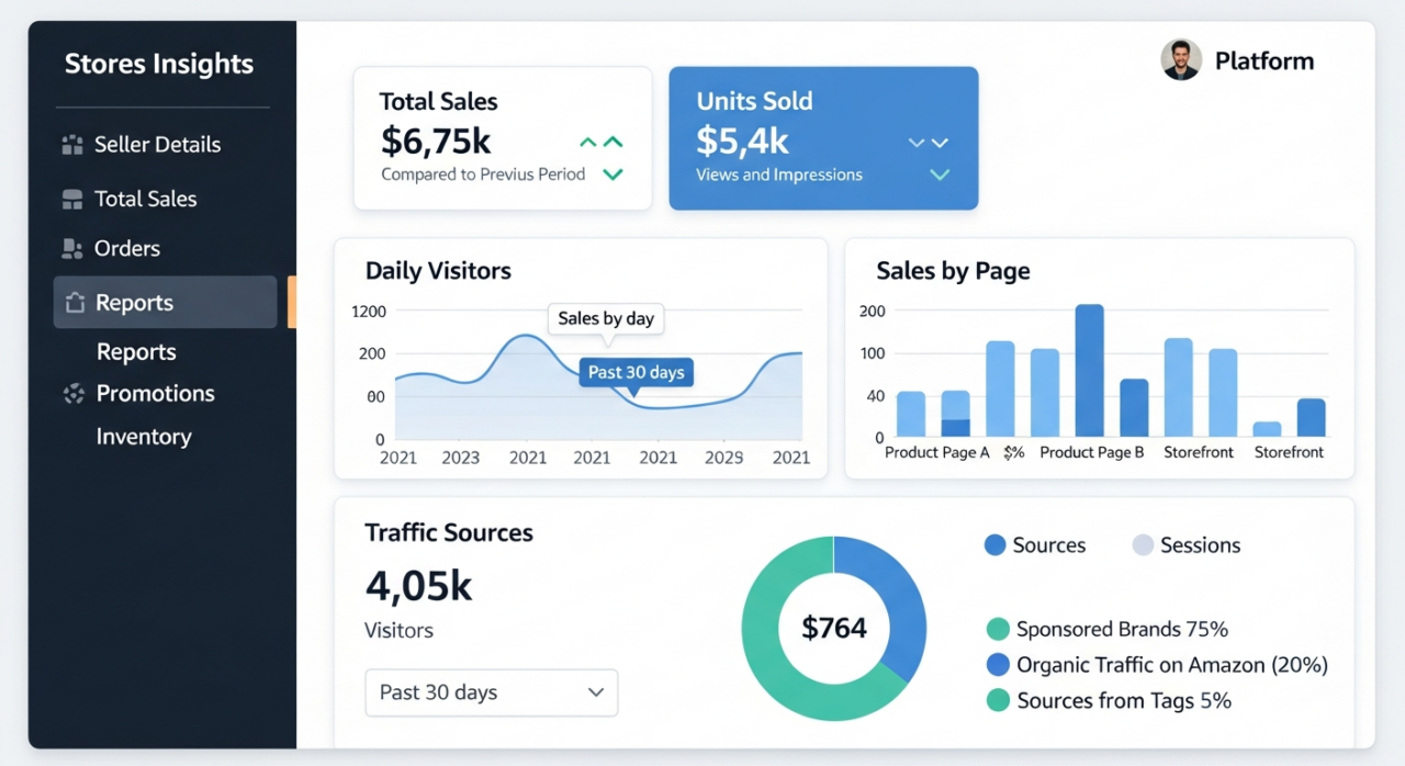 Set 5: Growth & Scaling Focus EHP CONSULTING AMAZON high-converting sales engine store layout digital storefront organic traffic sponsored brands brand growth competitive edge market positioning