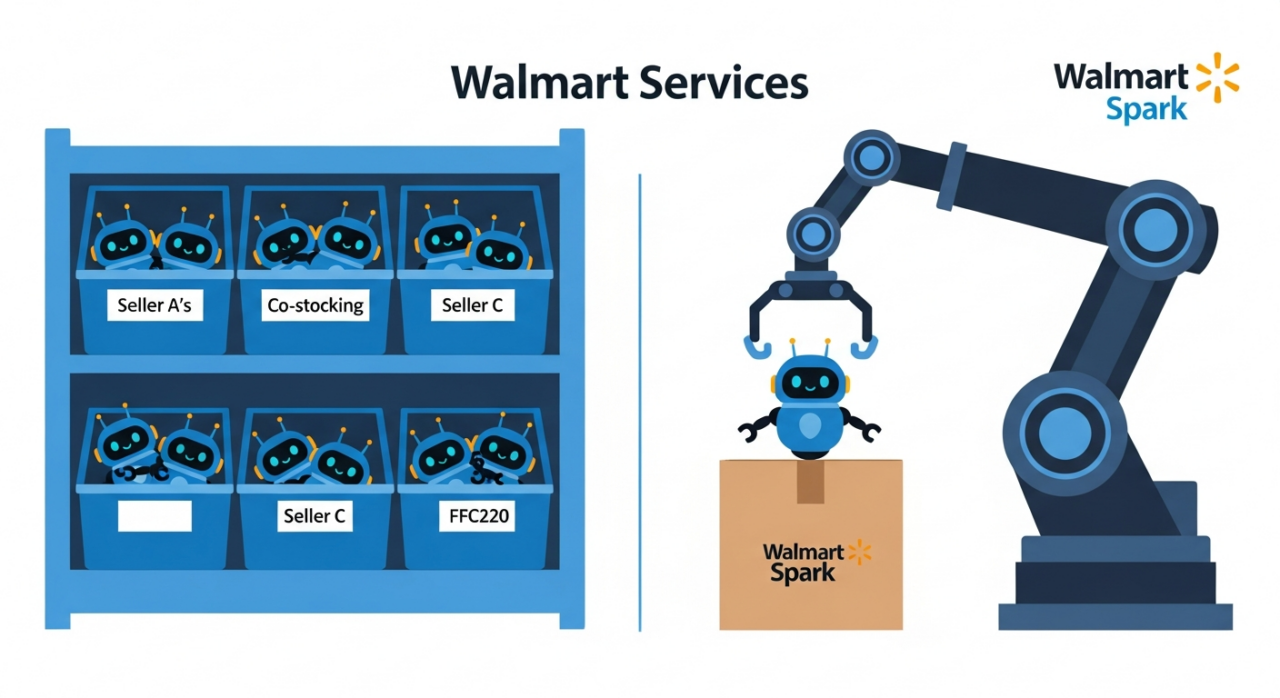 Walmart seller inventory identification system EHP Consulting warehouse tracking SKU management guide