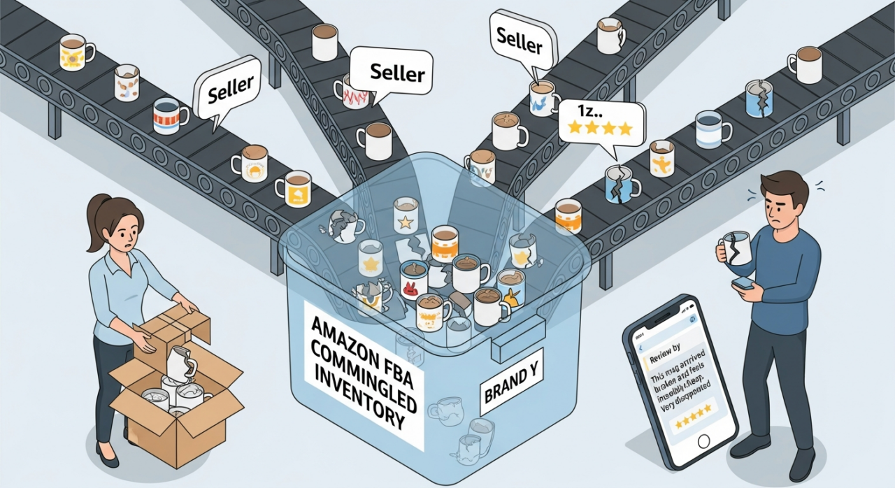 How Walmart tracks seller inventory EHP Consulting SKU barcode warehouse fulfillment system guide