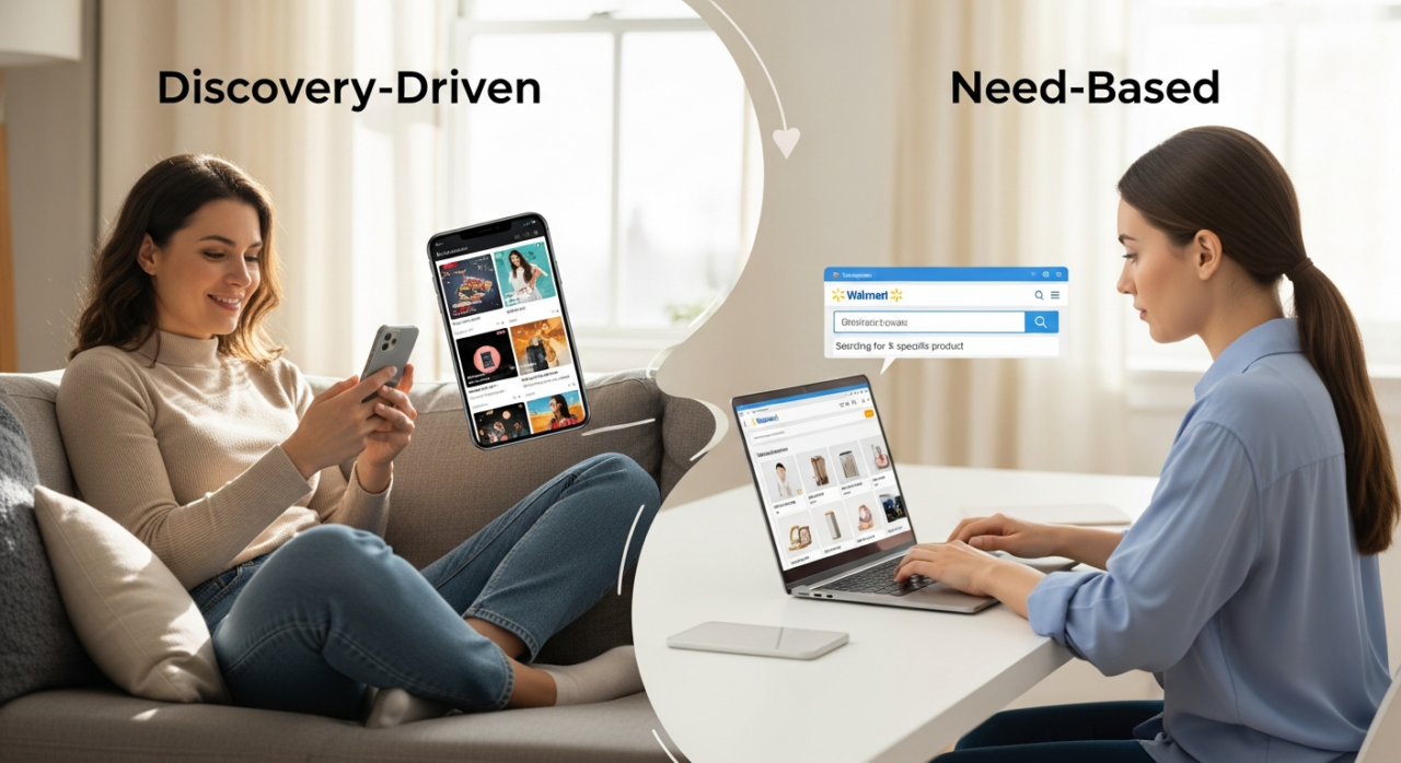 Compare Amazon TikTok Shop ecommerce EHP Consulting strategy traffic audience conversion tips