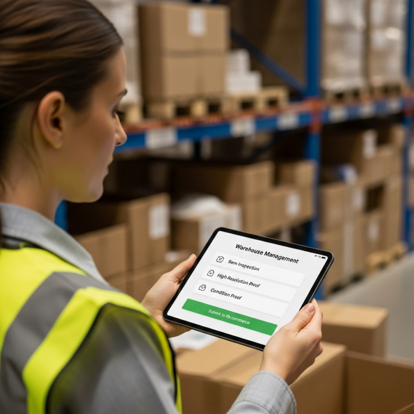 Set 3 EHP Consulting Amazon return service provider domestic address hub fedex ups labels carrier
