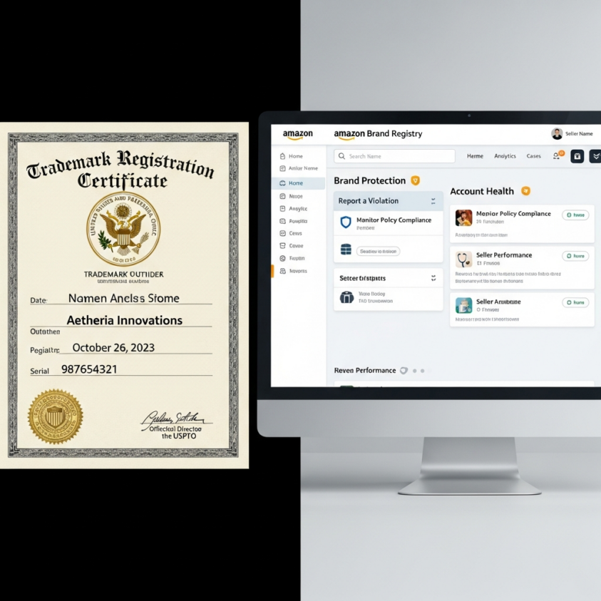 EHP CONSULTING AMAZON expert service brand registry shield block revocation support legal agency