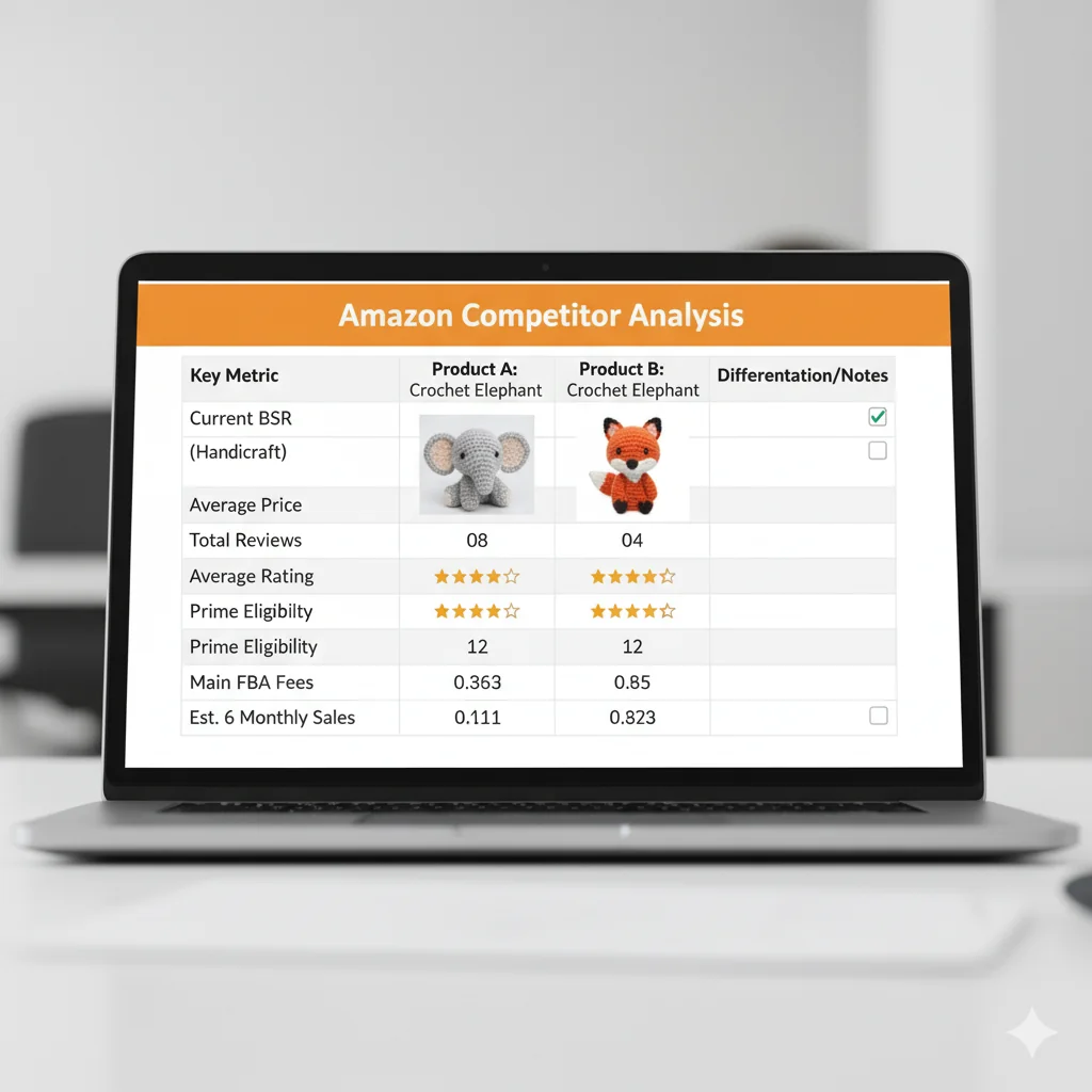 Competitor Analysis (Upto 5 ASINS)