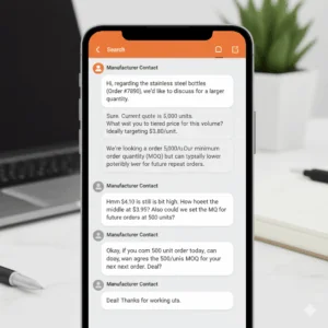Negotiating with Manufacturer (Per Product)